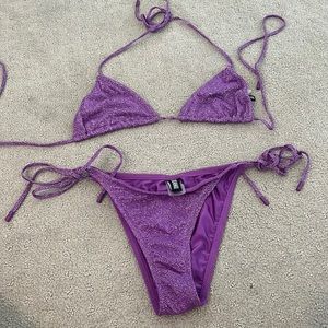 Triangl Vinca Purple Bikini